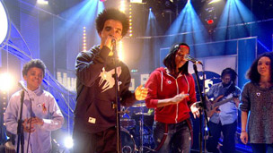 The Hip Hop Shakespeare Company in the Blue Peter Studio