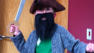 Ruben as Blackbeard