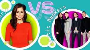 Which one's your fave - Cheryl or Arctic Monkeys? Cheryl Vs Arctic Monkeys - Pop Slam!