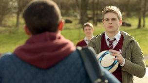 Quinn attempts to bully Benny.