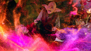 Randal, Ursula and Tom summoning magic