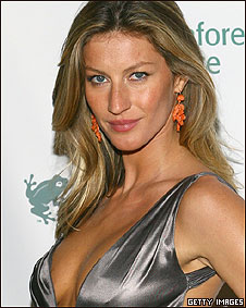 Jornal britânico vê Gisele como 'a maior estrela da história da