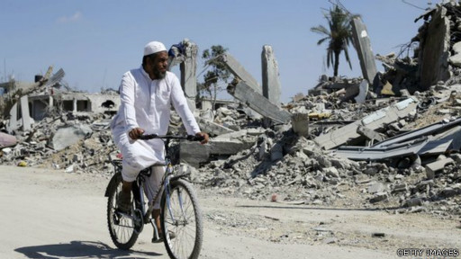 بي بي سي تبث نداءات التبرع لغزة