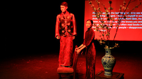 中戲學生演出中國話劇《家》片段頗受愛丁堡的中外觀眾歡迎