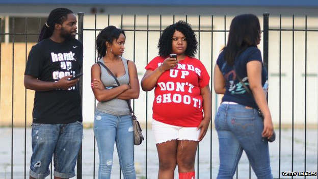 Жители Фергюсона