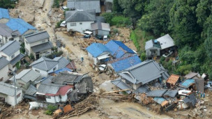 Japonya'da toprak kayması En az 27 ölü