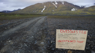İzlanda'da volkan tahliyesi