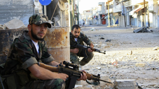 Rebeldes sírios (Reuters)