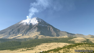 Volcán de México.