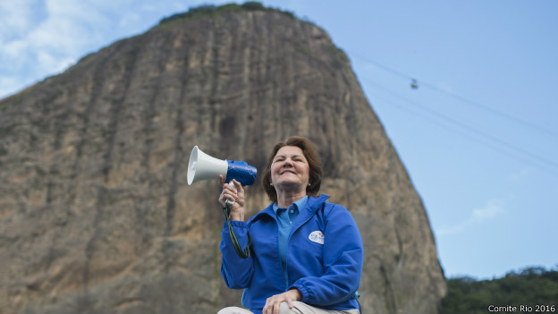Francisca, voluntária dos Jogos do Rio / Crédito: Comitê Rio 2016