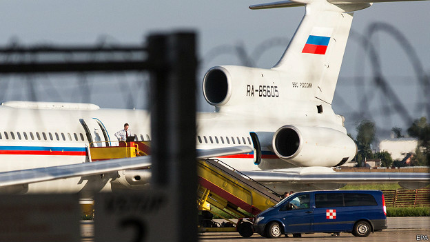 Самолет министра обороны Сергея Шойгу