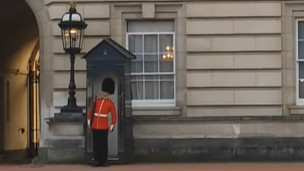Guardia frente al Palacio de Buckingham