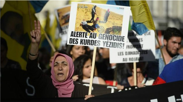 Protesto na França. Credito: AFP