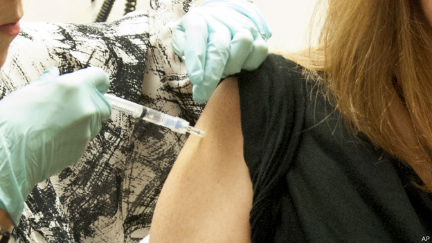 Vacina contra ebola | Crédito: AP