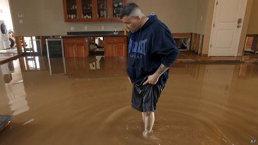 Casa inundada