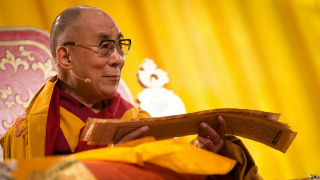 西藏流亡精神領袖達賴喇嘛在德國漢堡講經（26/08/2014）