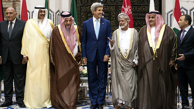 Kerry, ministros de relaciones árabes