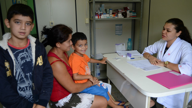 Atendimento em Posto de Saúde da Família em Novo Gama (GO) | Foto: Antonio Cruz / Agência Brasil