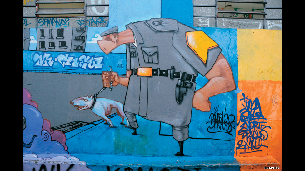 Obra Graphis, en Sao Paulo, Brasil.