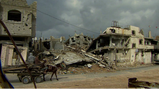 Kerusakan di Gaza