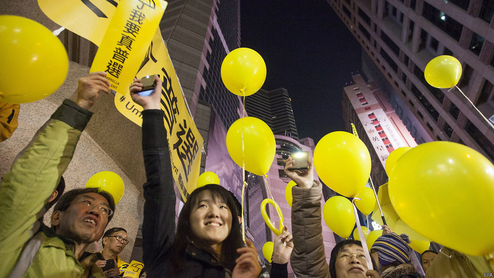 Protesta en Hong Kong