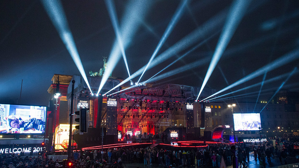 Berlín en año nuevo