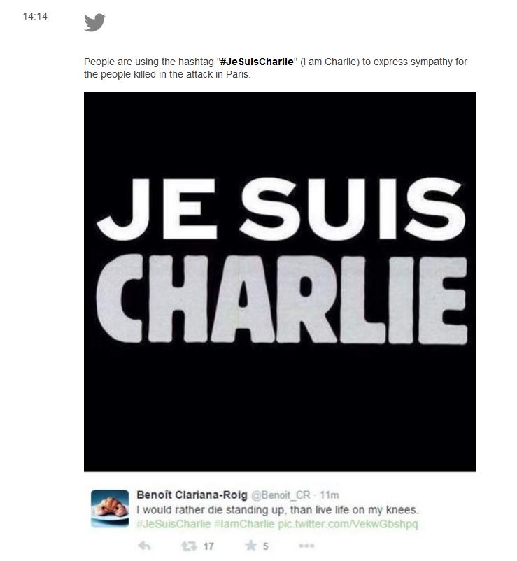 twitter Saya Adalah Charlie