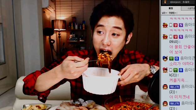 Mukbang, Seoul, South Korea