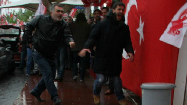 MHP seçim bürosuna silahlı saldırı