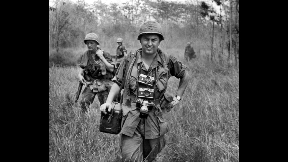 Horst Faas tại Việt Nam (Ảnh: AP)