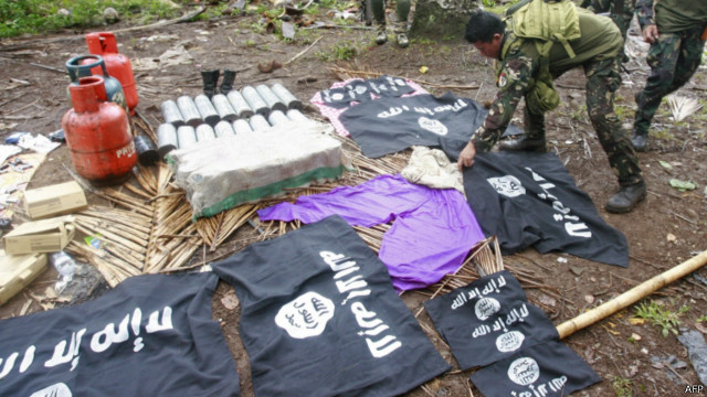 Bendera ISIS di FIlipina