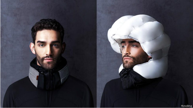 air bag bike helmet