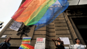 Festejo por matrimonios gay en México