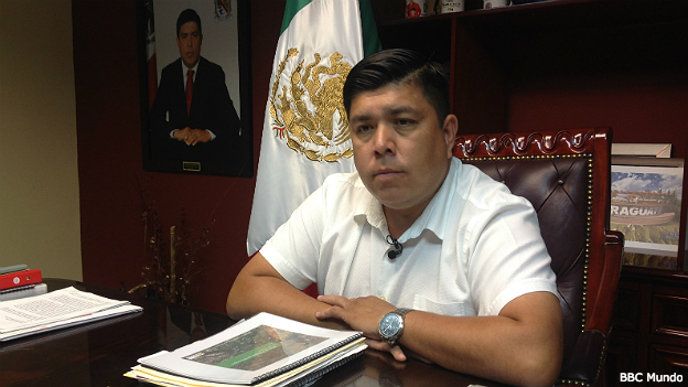 Mario Valenzuela, alcalde de Badiraguato