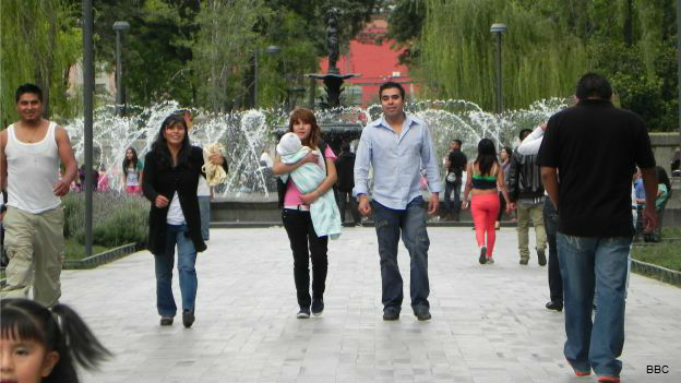 Alameda Central en Ciudad de México