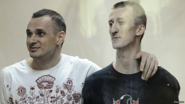Oleg Sentsov dan Alexander Kolchenko