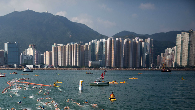 Suasana di Hong Kong