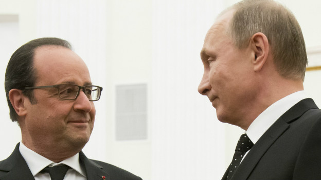 Hollande y Putin