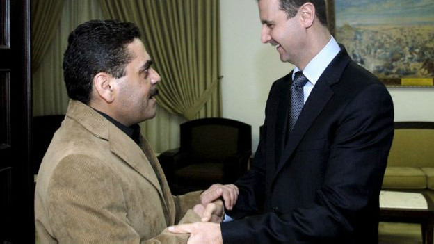 Qantar y Bashar al Asad