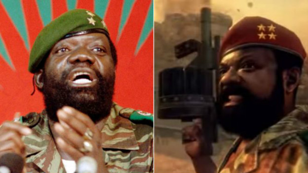 Savimbi en el videojuego "Call of Duty"