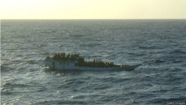 Perahu pencari suaka