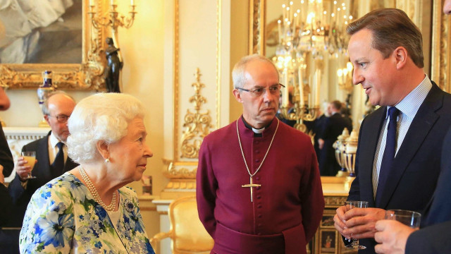 David Cameron, Ratu Elizabeth dan Justin Welby