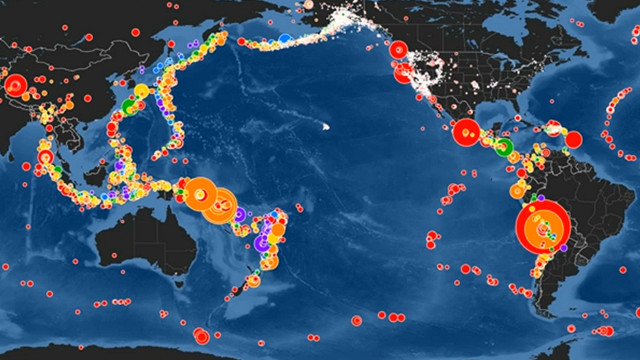 Animación: un mes de abril con 13 grandes sismos - BBC News Mundo