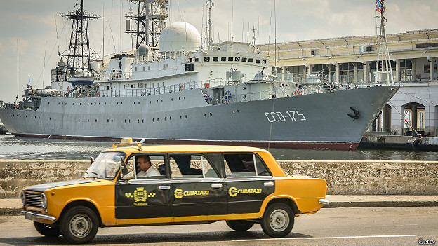 Auto Lada en La Habana
