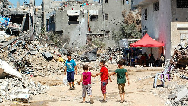 El drama de 4 vidas entre los escombros en Gaza